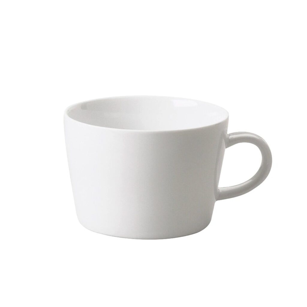 Milchkaffeetasse aus Porzellan Geschirr für Gastro und Hotel